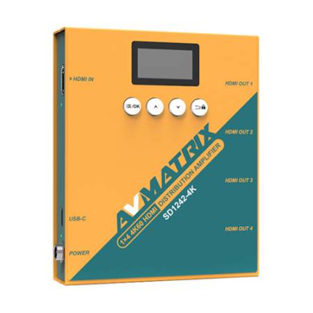 AVMATRIX SD1242-4K - HDMI Distribution Amplifier_2